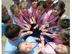 Sportski ispraćaj predškolaca pećinačke opštine